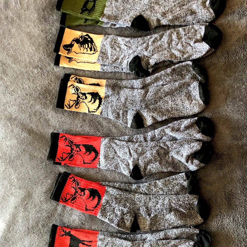 Size 8-12 Call of the Wild Men’s Thermal Crew sock